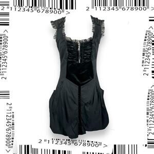 Zone Bleue Paris Whimsygoth Medieval Renaisssance Dress Sz L
